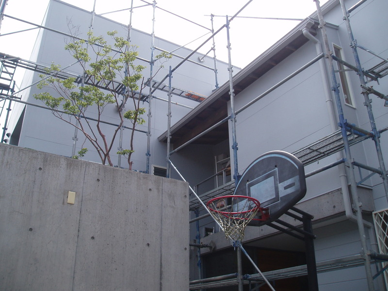 basketball rim,(外壁塗装・張替リフォーム)